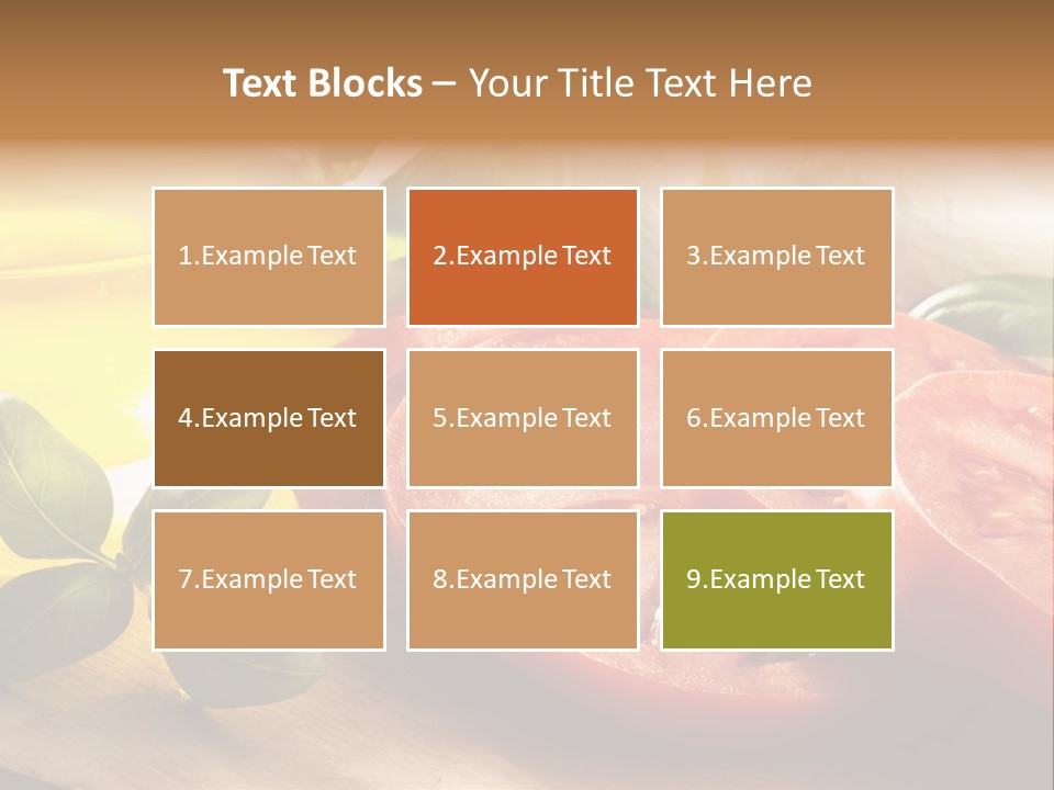 Salad Food Agriculture PowerPoint Template