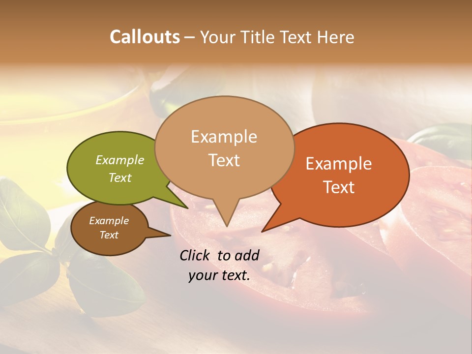 Salad Food Agriculture PowerPoint Template