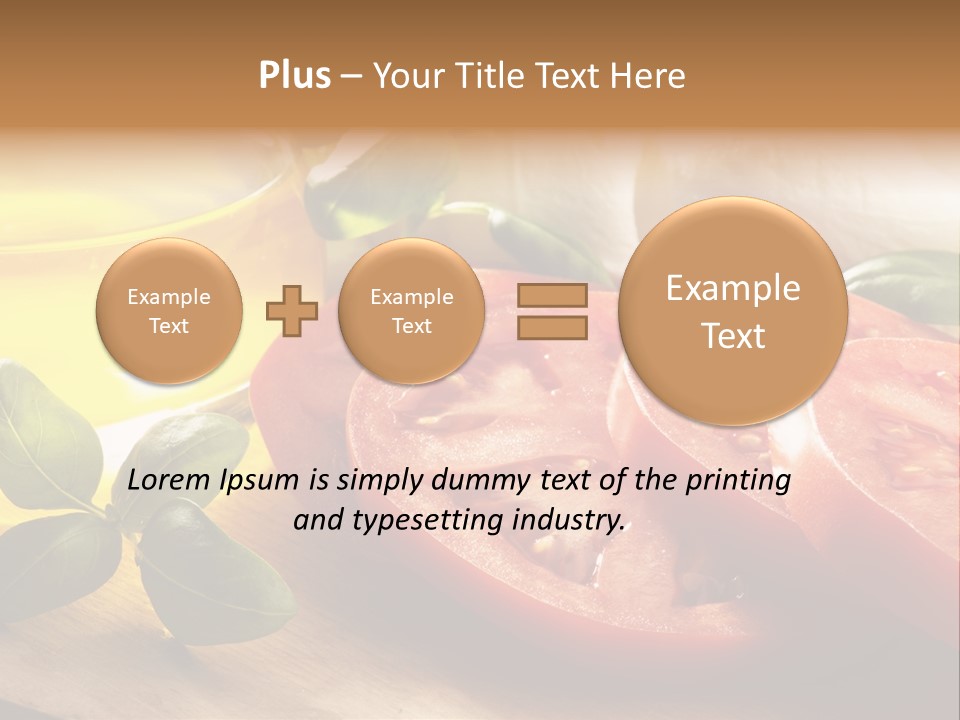 Salad Food Agriculture PowerPoint Template
