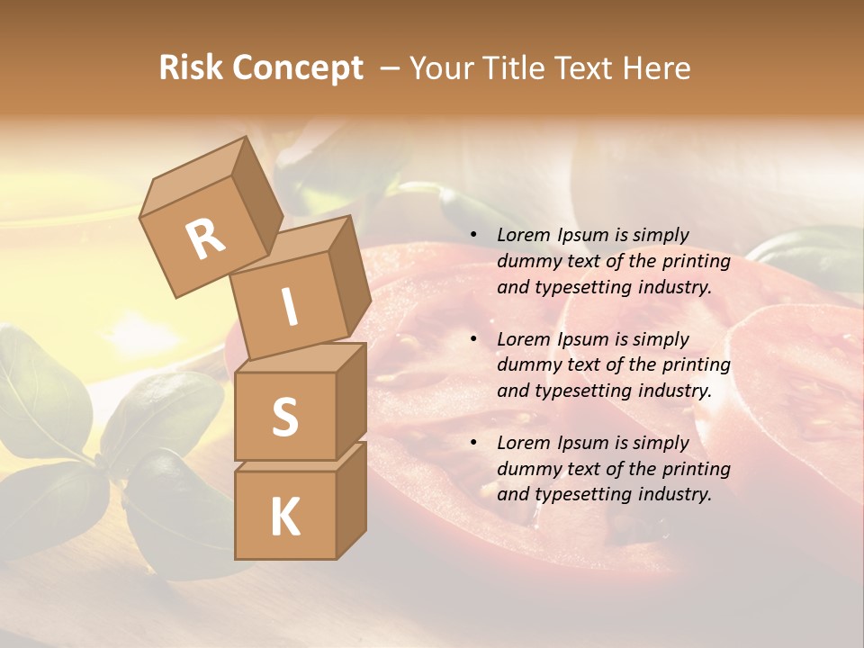 Salad Food Agriculture PowerPoint Template