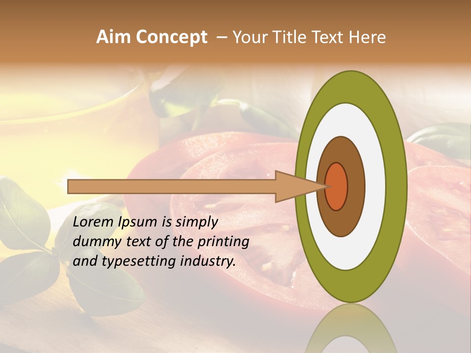 Salad Food Agriculture PowerPoint Template