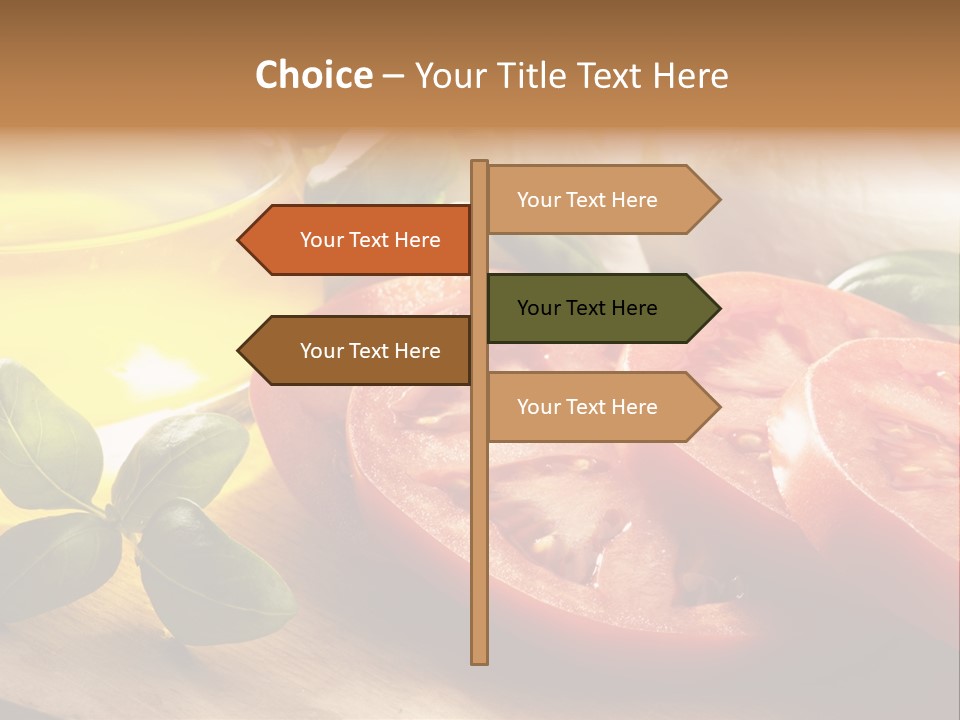Salad Food Agriculture PowerPoint Template