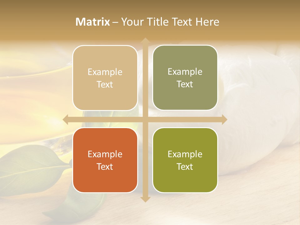 Snack Vegetables Diet PowerPoint Template