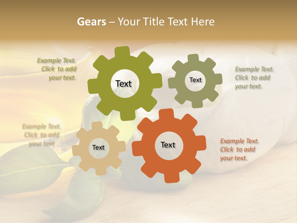 Snack Vegetables Diet PowerPoint Template