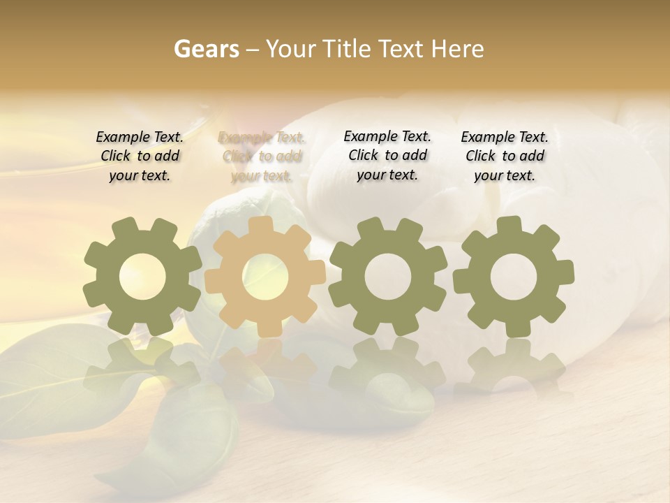 Snack Vegetables Diet PowerPoint Template