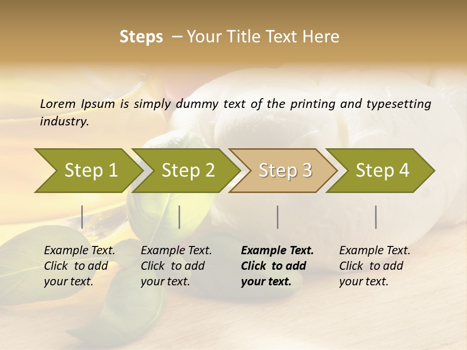Snack Vegetables Diet PowerPoint Template