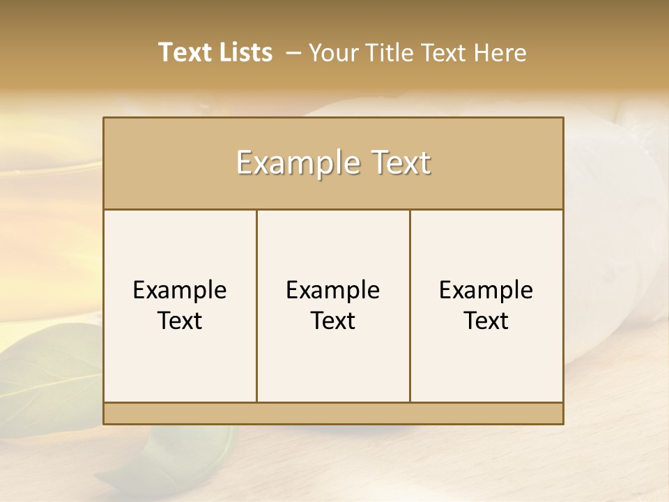 Snack Vegetables Diet PowerPoint Template
