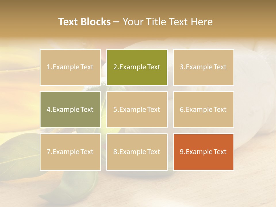 Snack Vegetables Diet PowerPoint Template