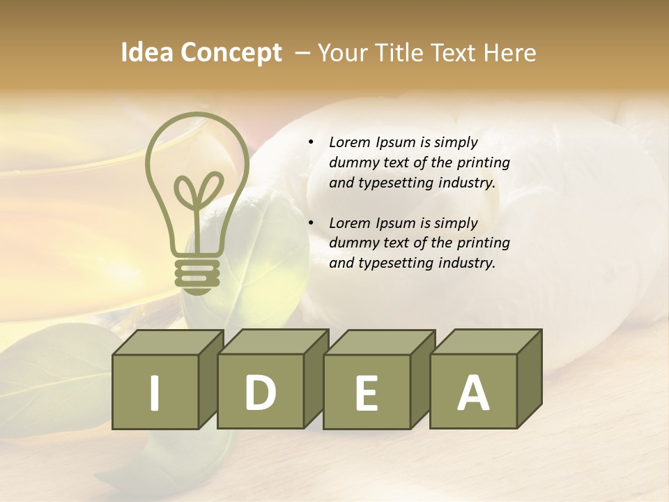 Snack Vegetables Diet PowerPoint Template