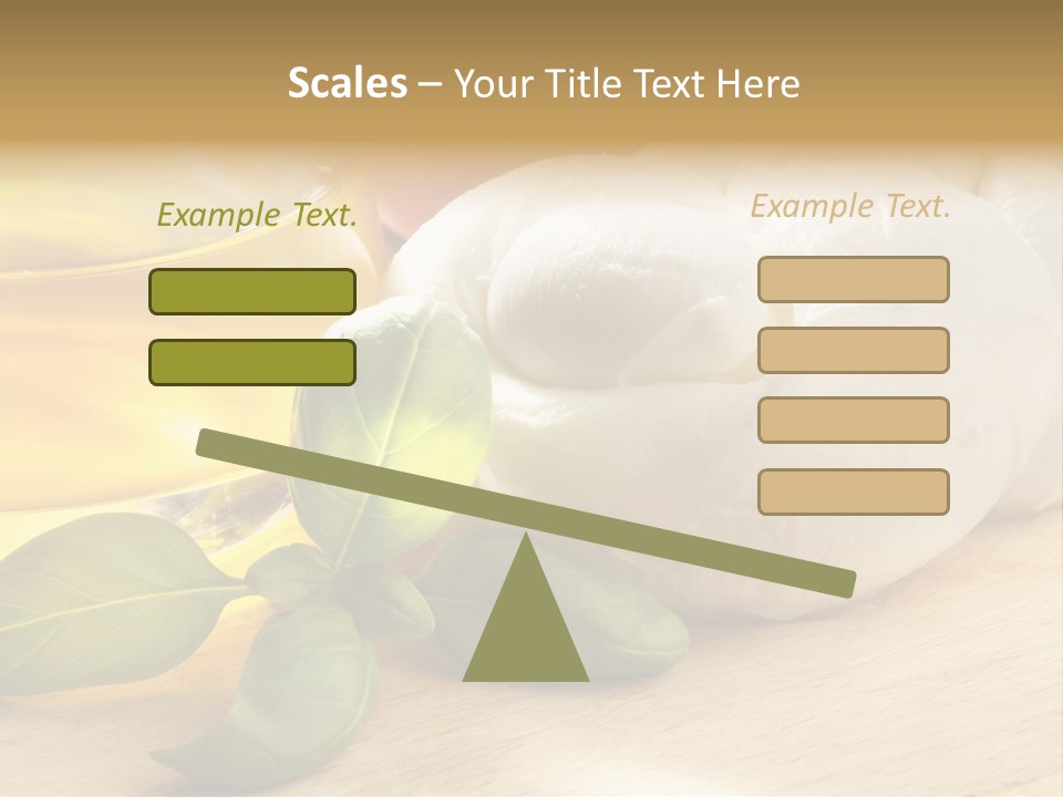 Snack Vegetables Diet PowerPoint Template