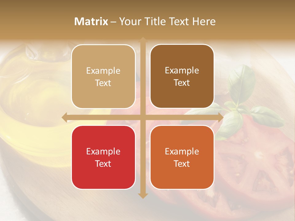 Cheese Mozzarella Food PowerPoint Template