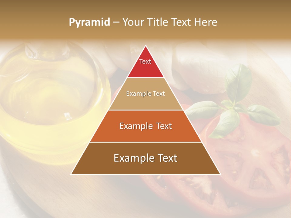 Cheese Mozzarella Food PowerPoint Template
