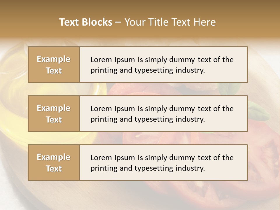 Cheese Mozzarella Food PowerPoint Template