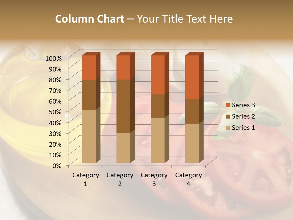Cheese Mozzarella Food PowerPoint Template