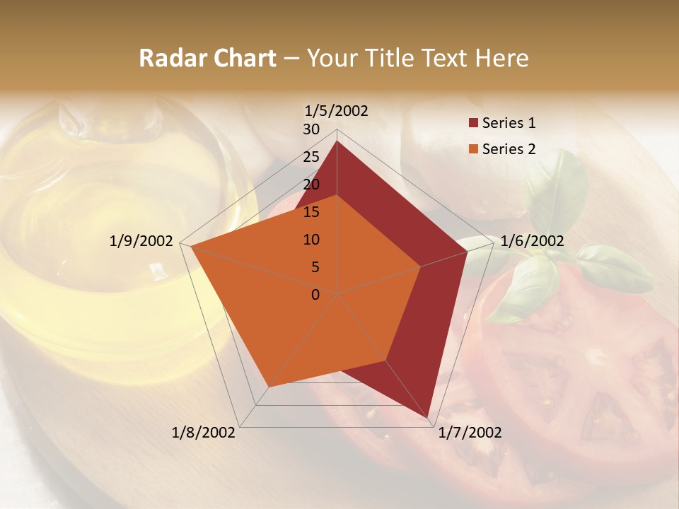 Cheese Mozzarella Food PowerPoint Template