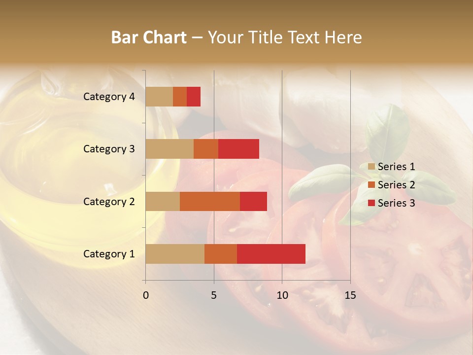 Cheese Mozzarella Food PowerPoint Template