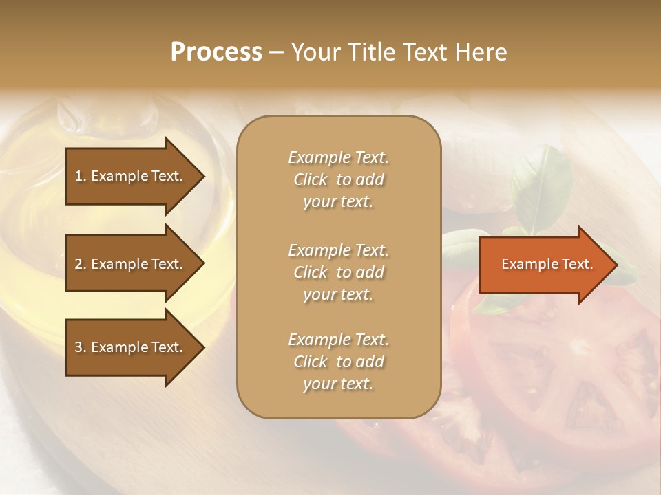 Cheese Mozzarella Food PowerPoint Template
