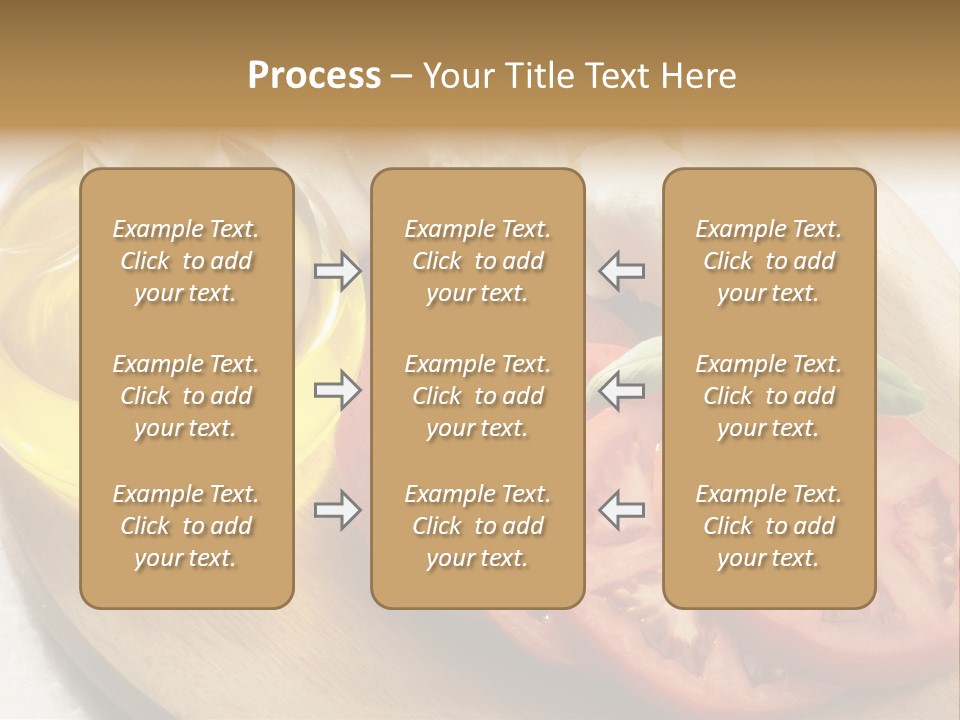 Cheese Mozzarella Food PowerPoint Template