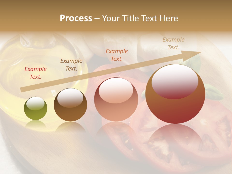 Cheese Mozzarella Food PowerPoint Template