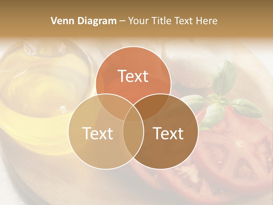 Cheese Mozzarella Food PowerPoint Template