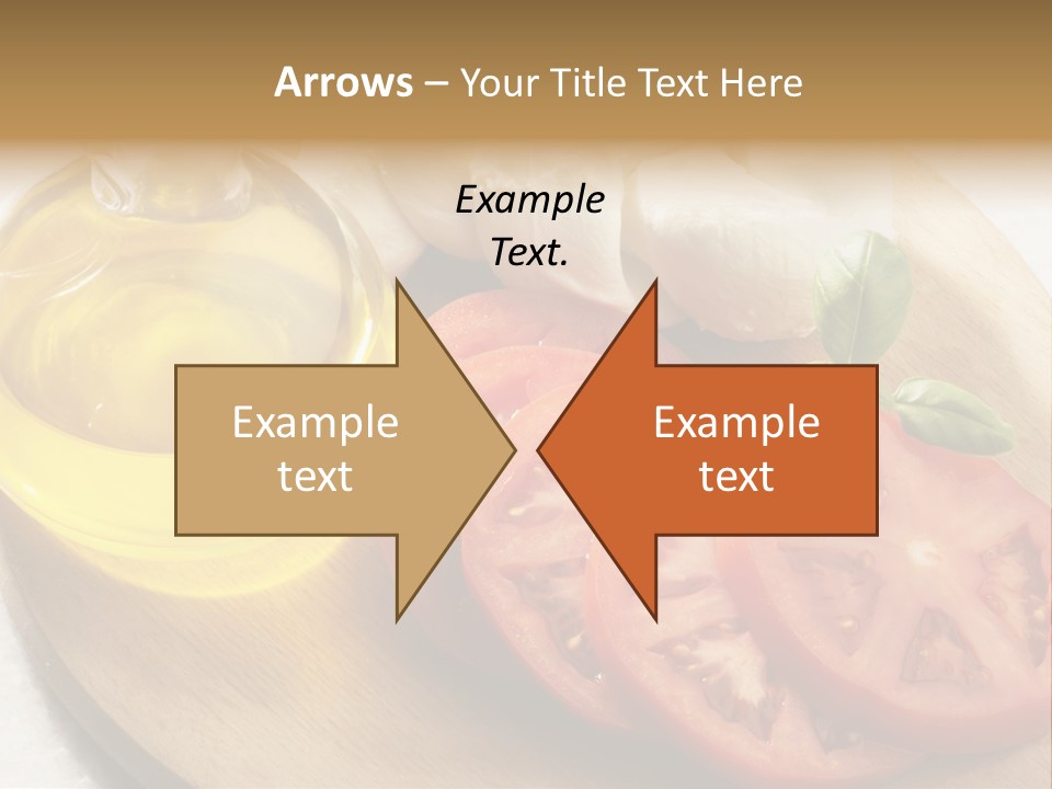 Cheese Mozzarella Food PowerPoint Template