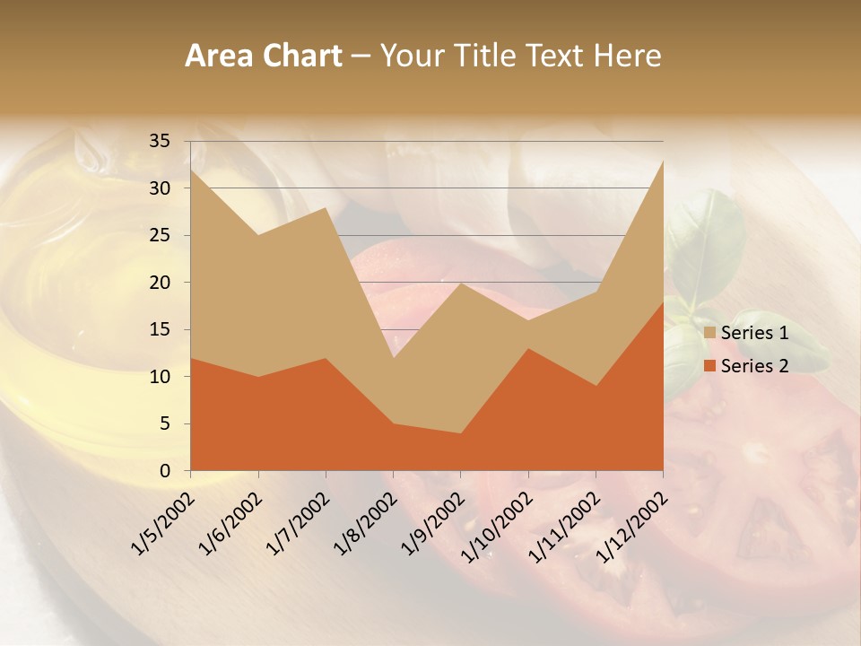 Cheese Mozzarella Food PowerPoint Template