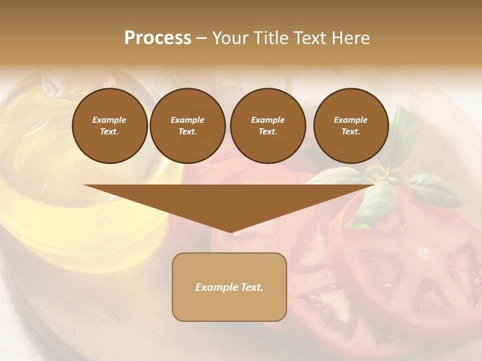 Cheese Mozzarella Food PowerPoint Template
