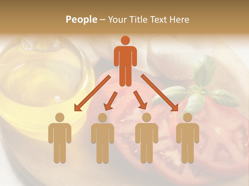 Cheese Mozzarella Food PowerPoint Template