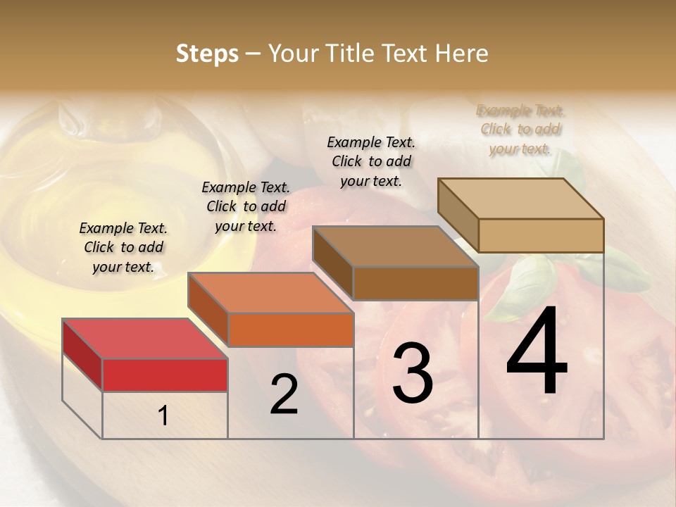Cheese Mozzarella Food PowerPoint Template