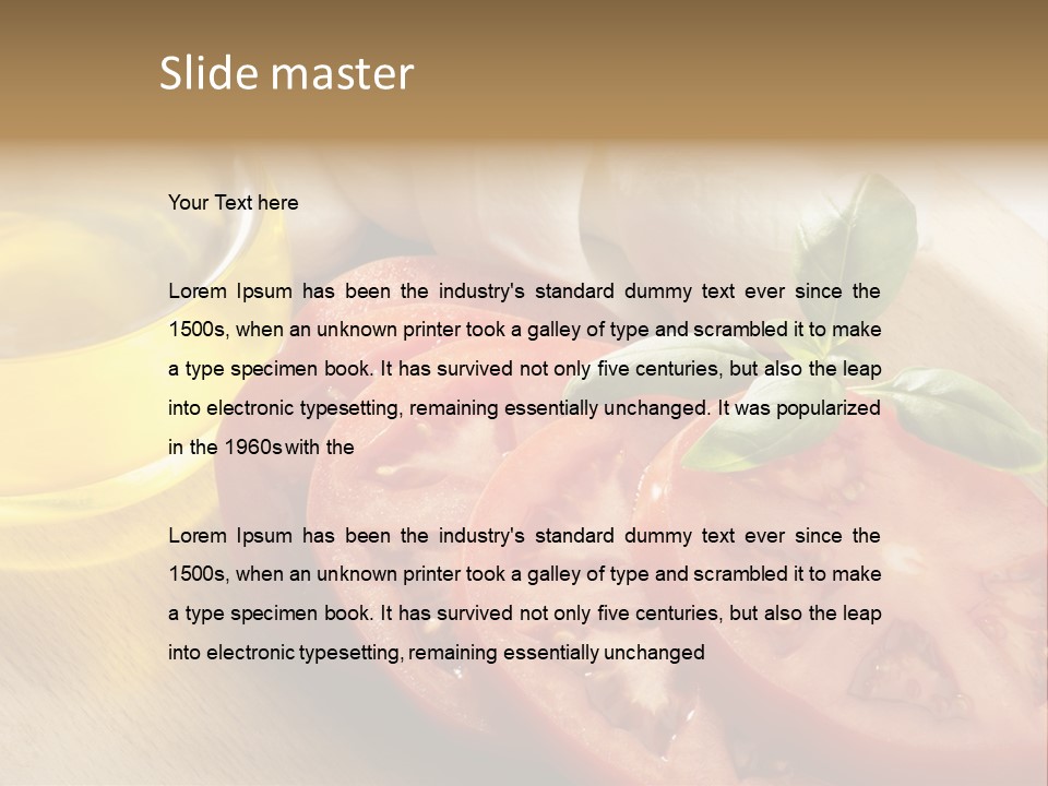 Close Up Agriculture Cheese PowerPoint Template