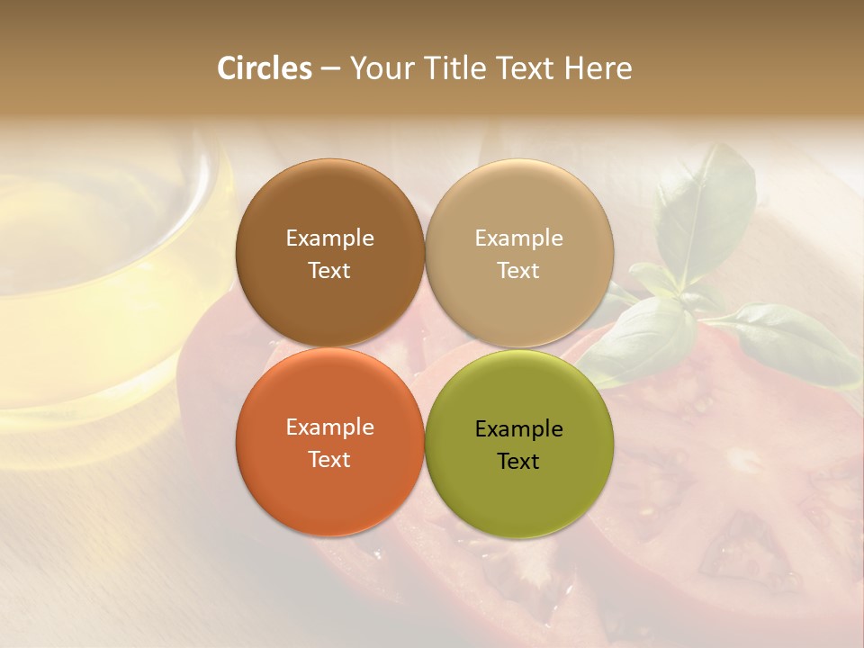 Close Up Agriculture Cheese PowerPoint Template