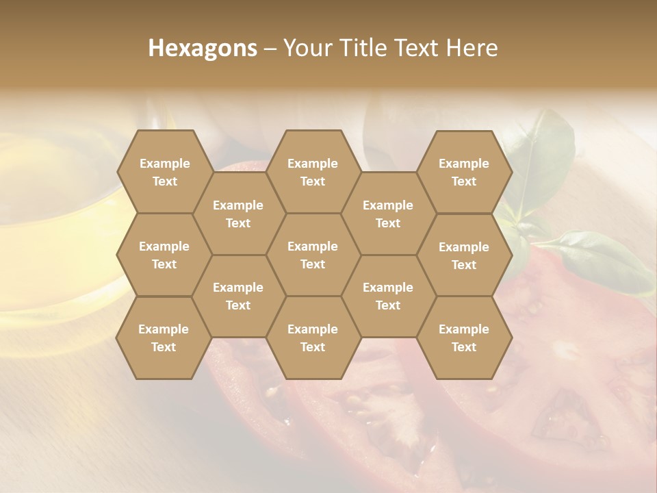 Close Up Agriculture Cheese PowerPoint Template