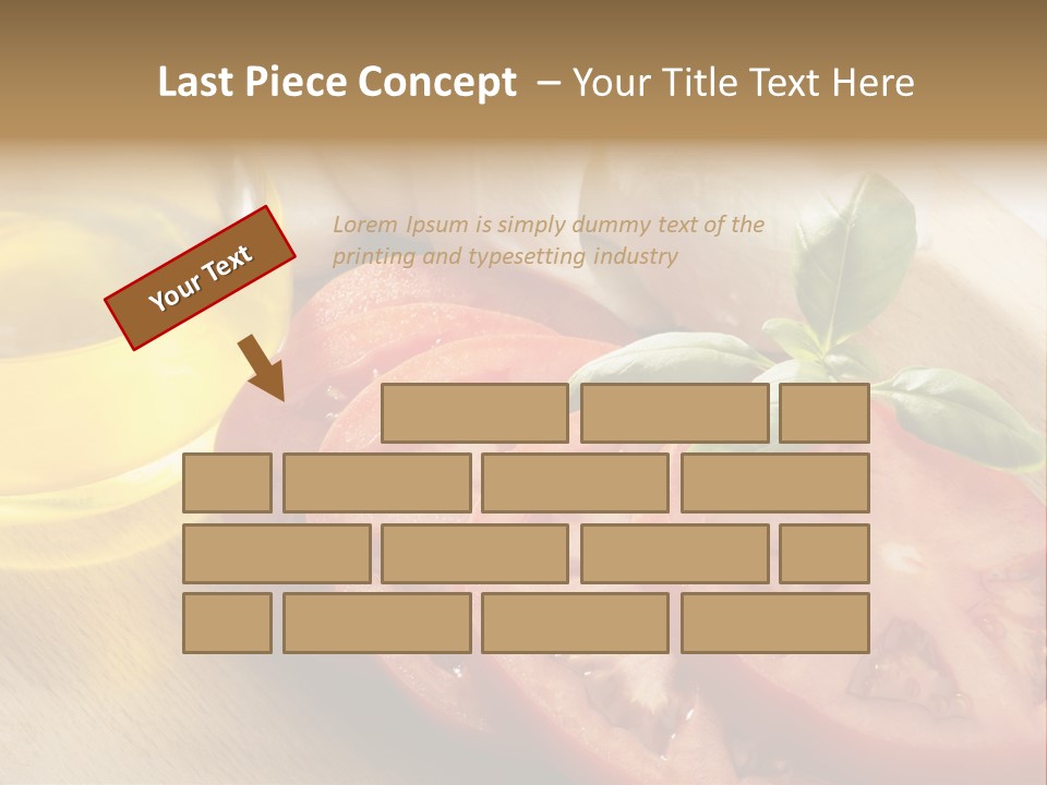 Close Up Agriculture Cheese PowerPoint Template