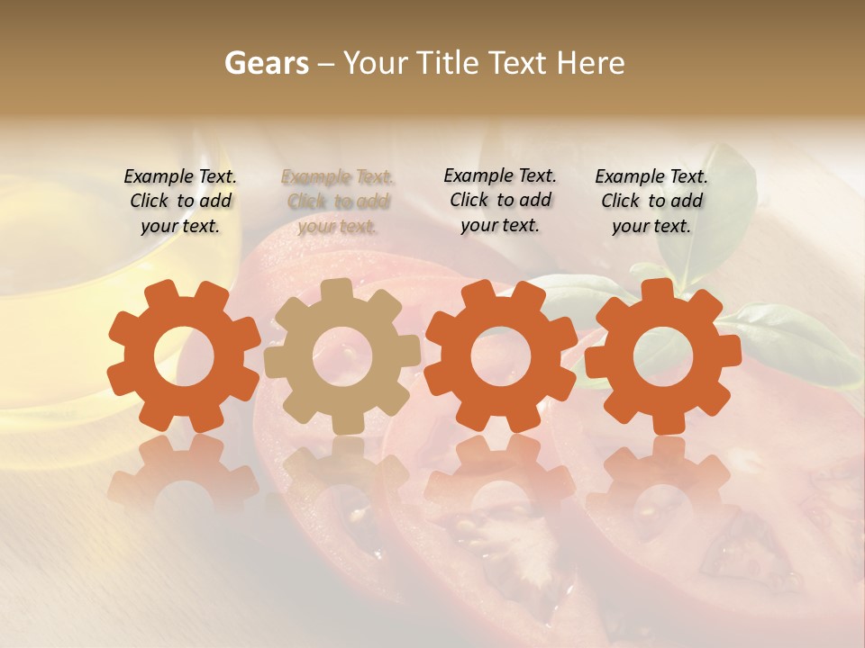 Close Up Agriculture Cheese PowerPoint Template