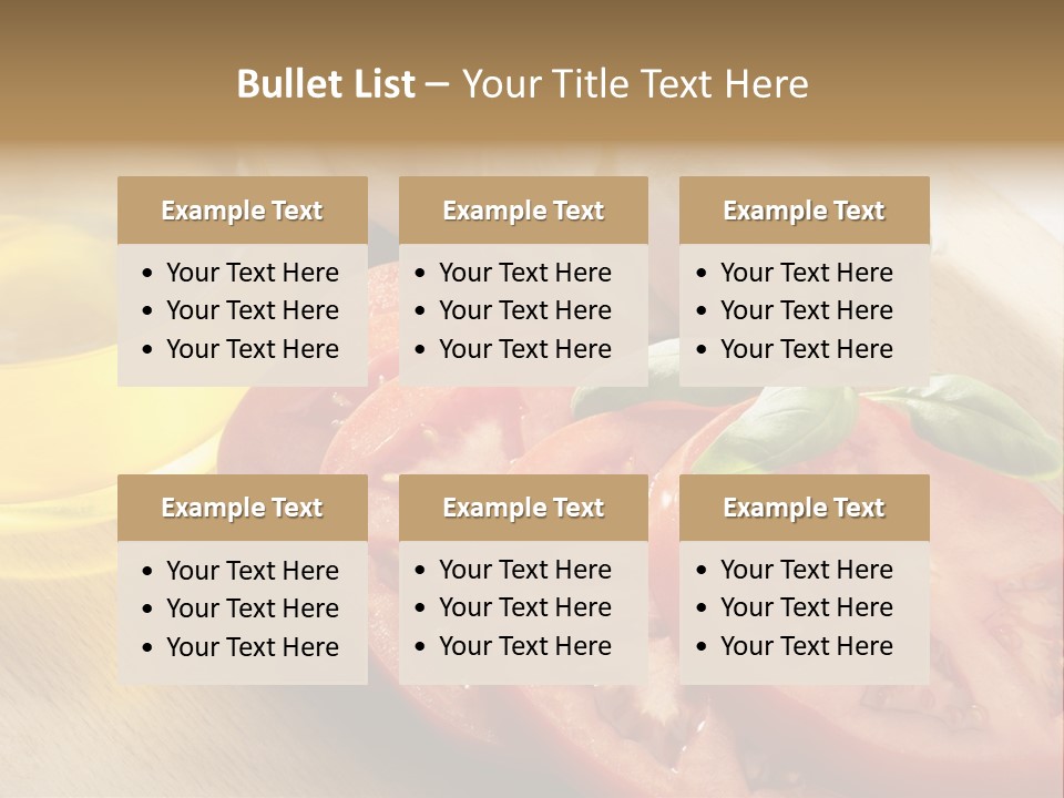 Close Up Agriculture Cheese PowerPoint Template