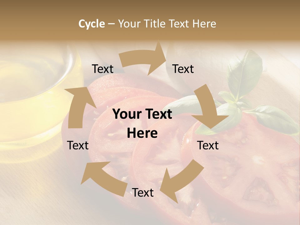 Close Up Agriculture Cheese PowerPoint Template