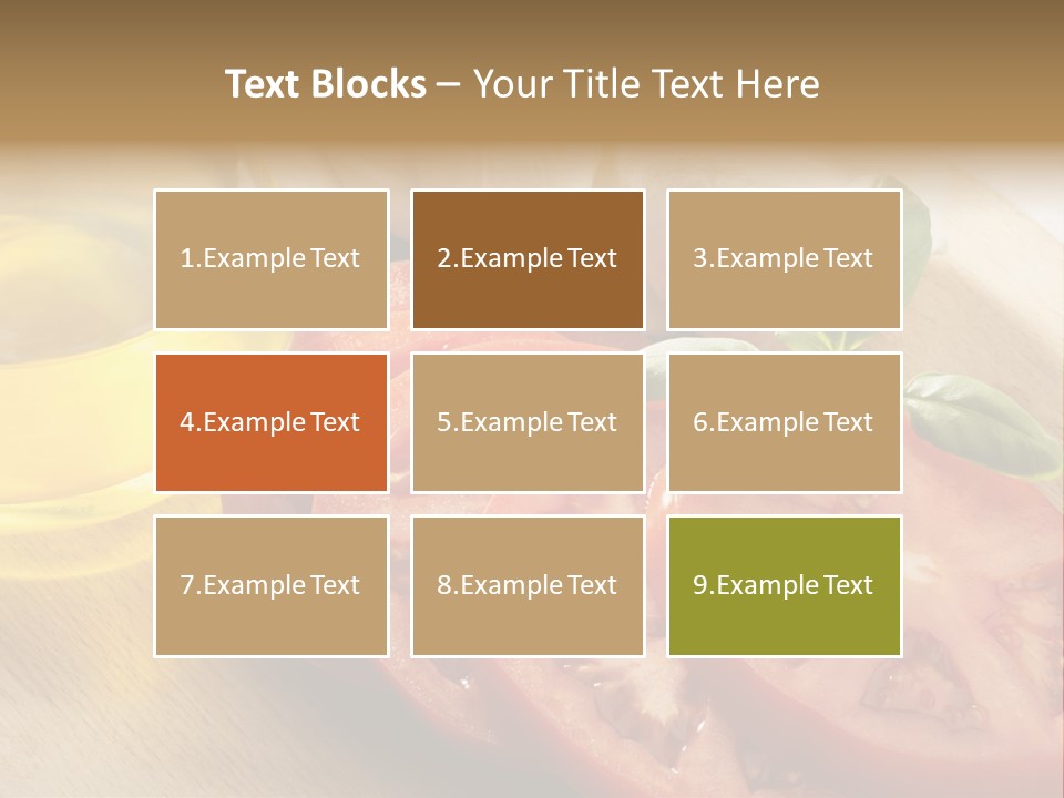 Close Up Agriculture Cheese PowerPoint Template