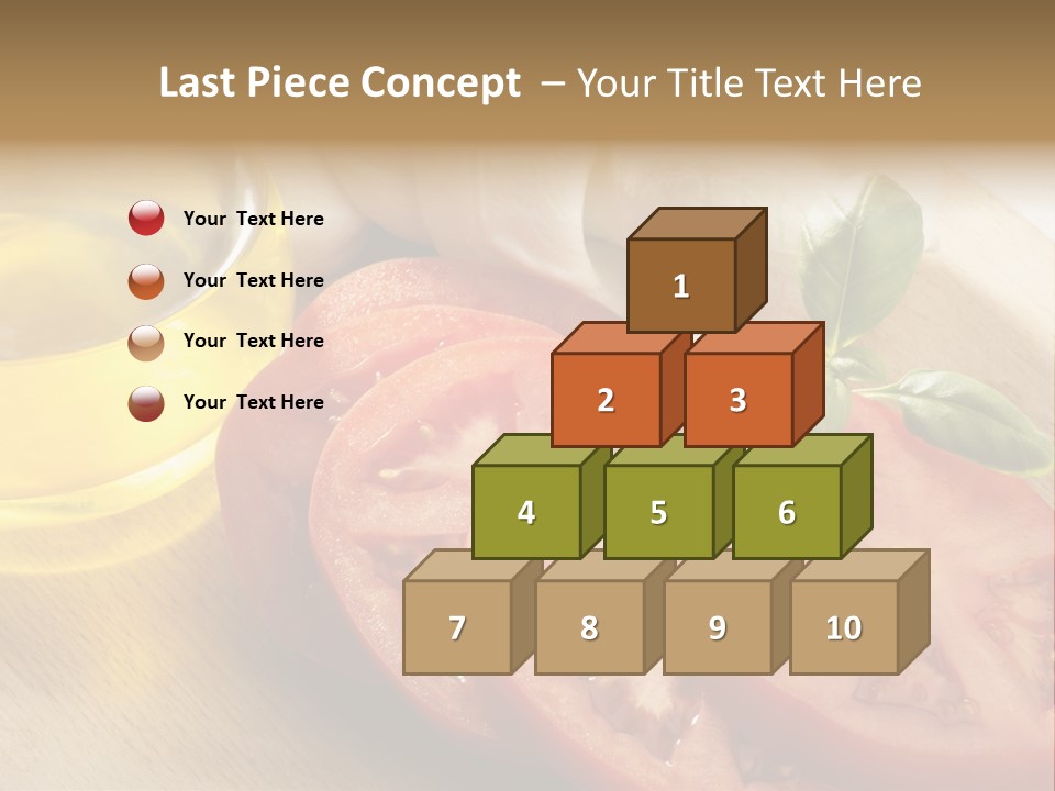 Close Up Agriculture Cheese PowerPoint Template