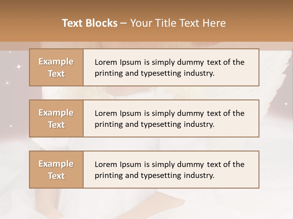 Glitter Weihnachten Federn PowerPoint Template