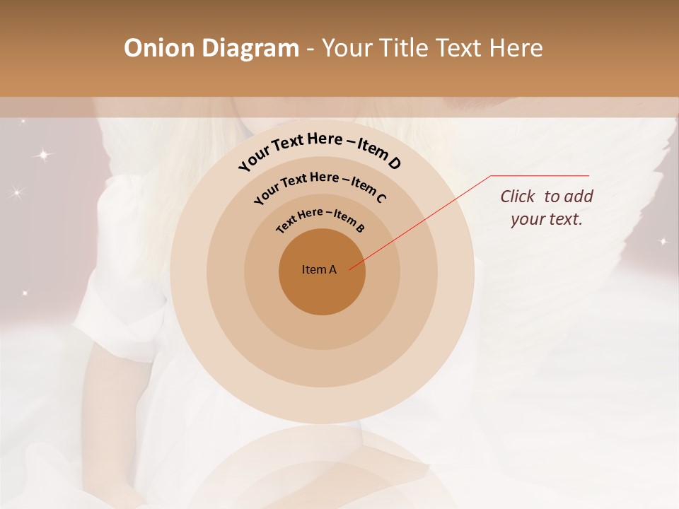 Glitter Weihnachten Federn PowerPoint Template