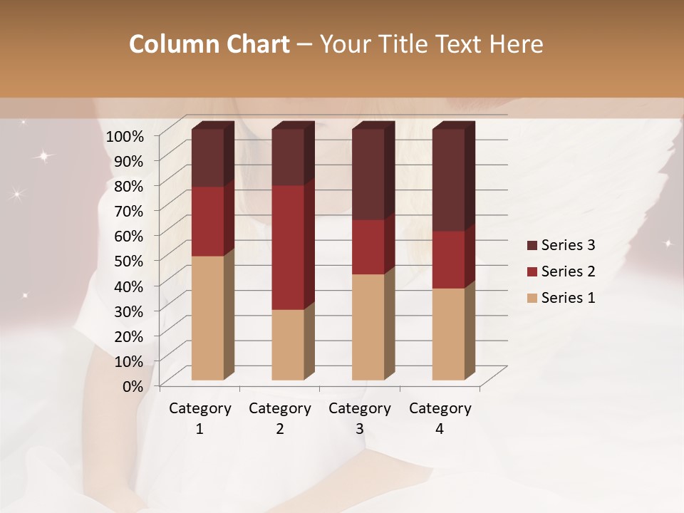 Glitter Weihnachten Federn PowerPoint Template