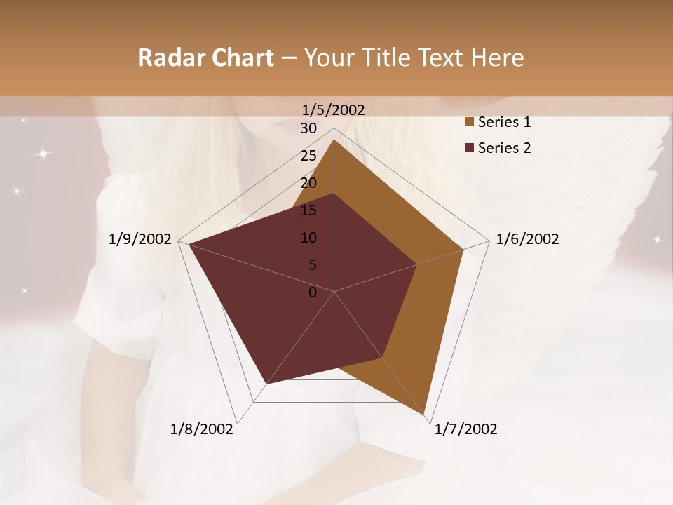 Glitter Weihnachten Federn PowerPoint Template