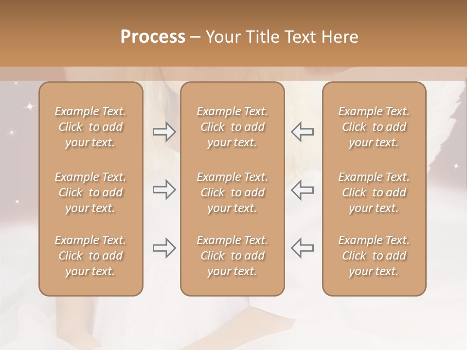 Glitter Weihnachten Federn PowerPoint Template