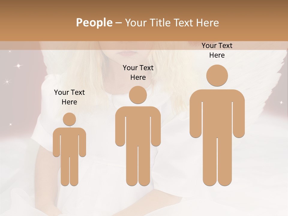 Glitter Weihnachten Federn PowerPoint Template