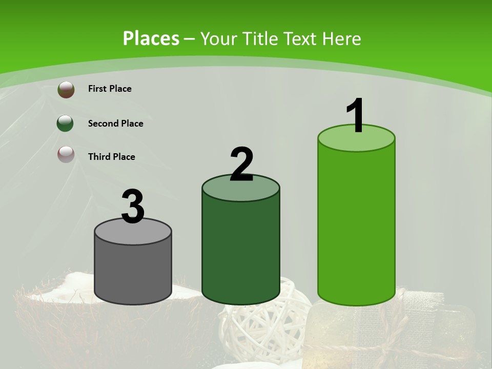 Salt Leaf Flame PowerPoint Template