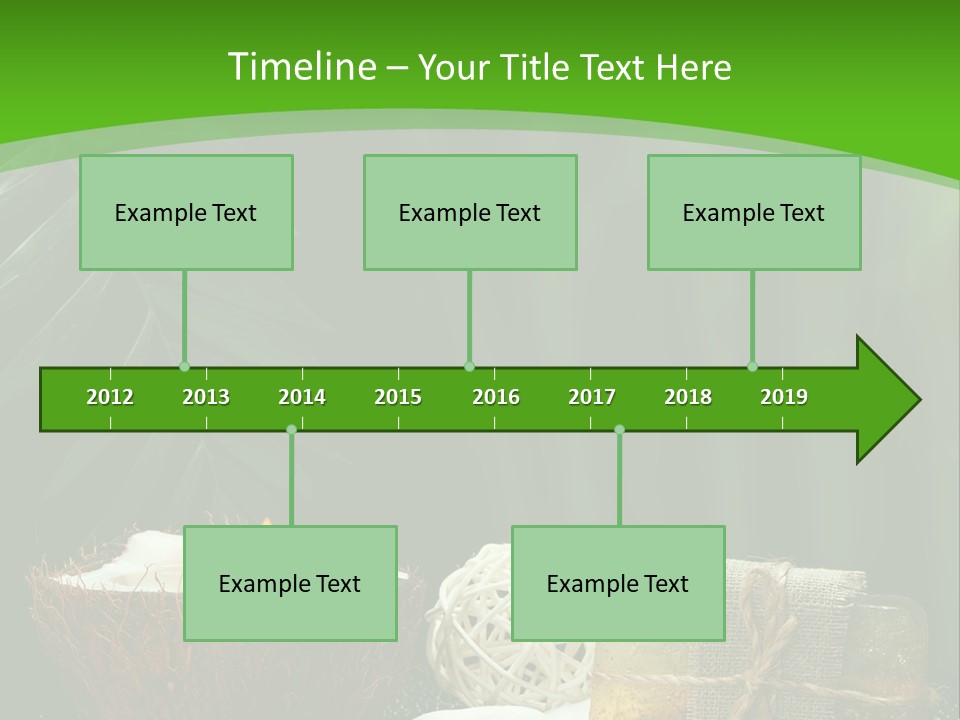 Salt Leaf Flame PowerPoint Template