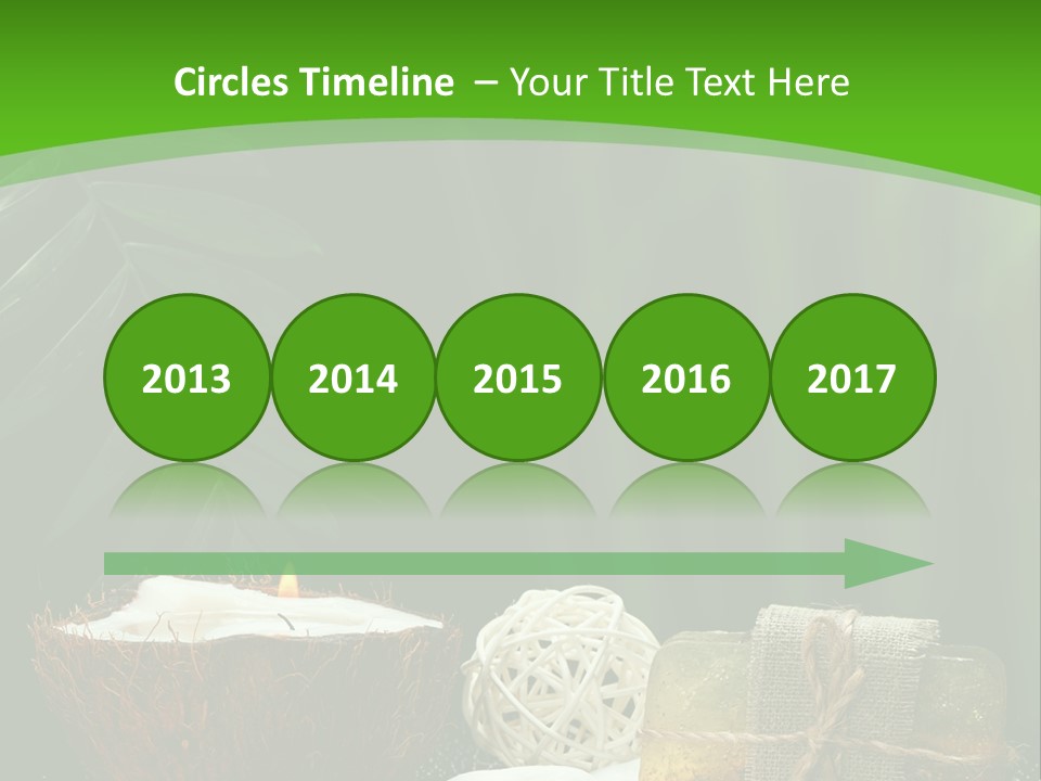 Salt Leaf Flame PowerPoint Template