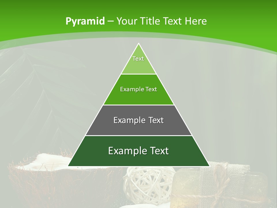 Salt Leaf Flame PowerPoint Template