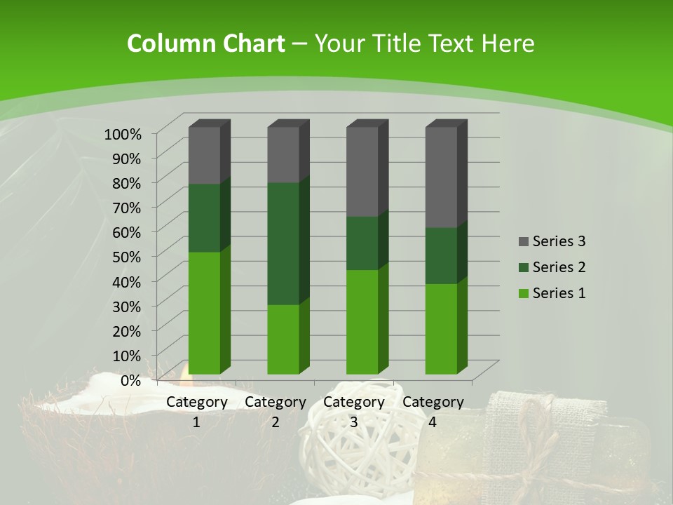 Salt Leaf Flame PowerPoint Template