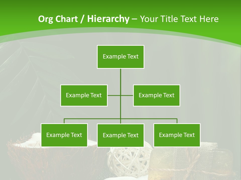 Salt Leaf Flame PowerPoint Template